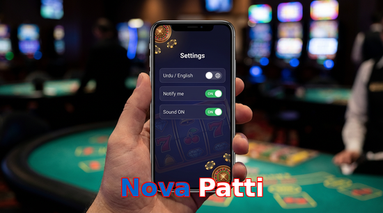 Game list for Nova Patti app section